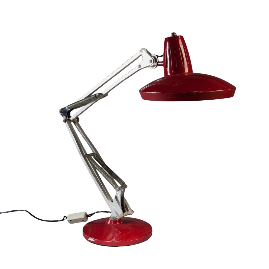 A Spanish anglepoise lamp by FASE