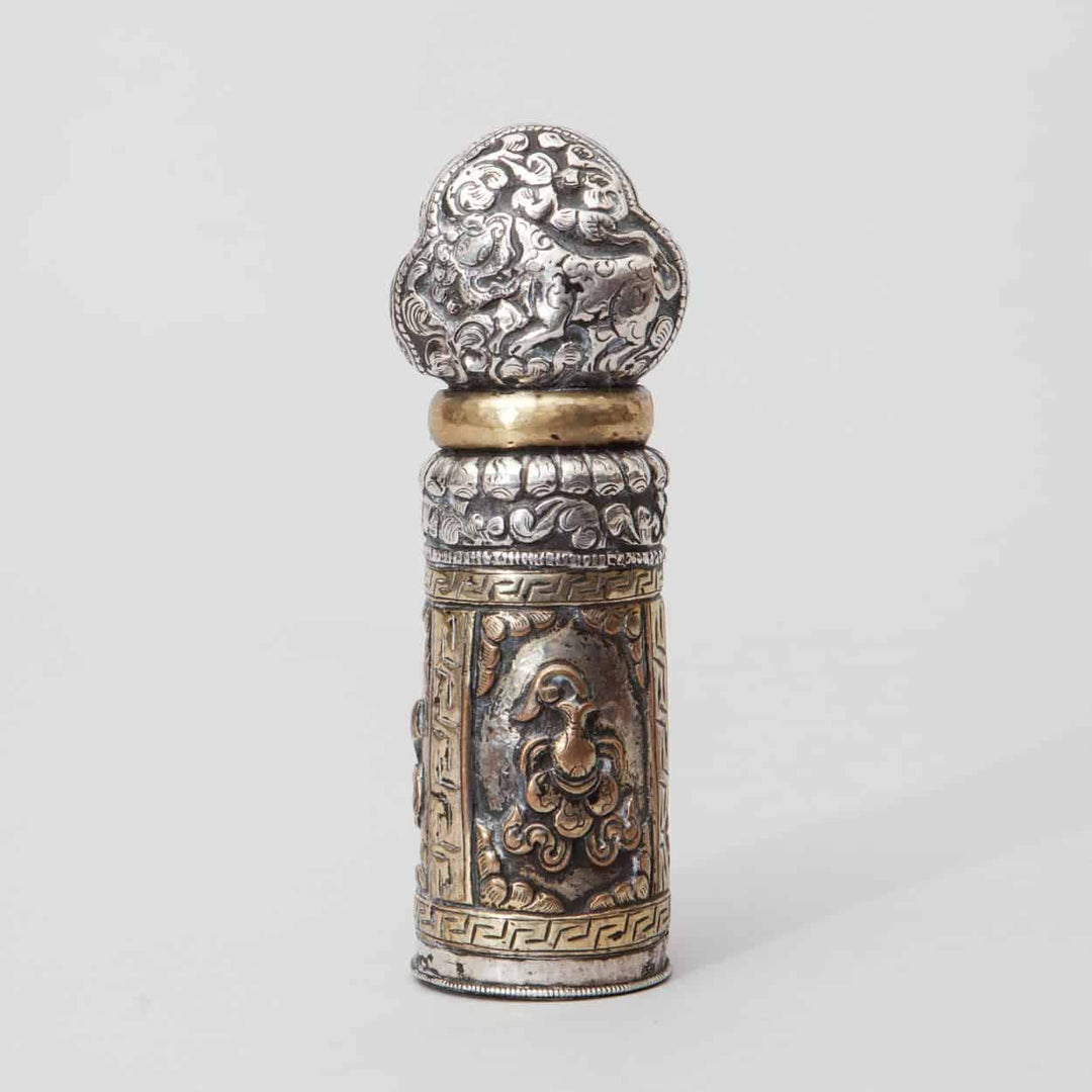 A 19Th Century Tibetan Silver Seal