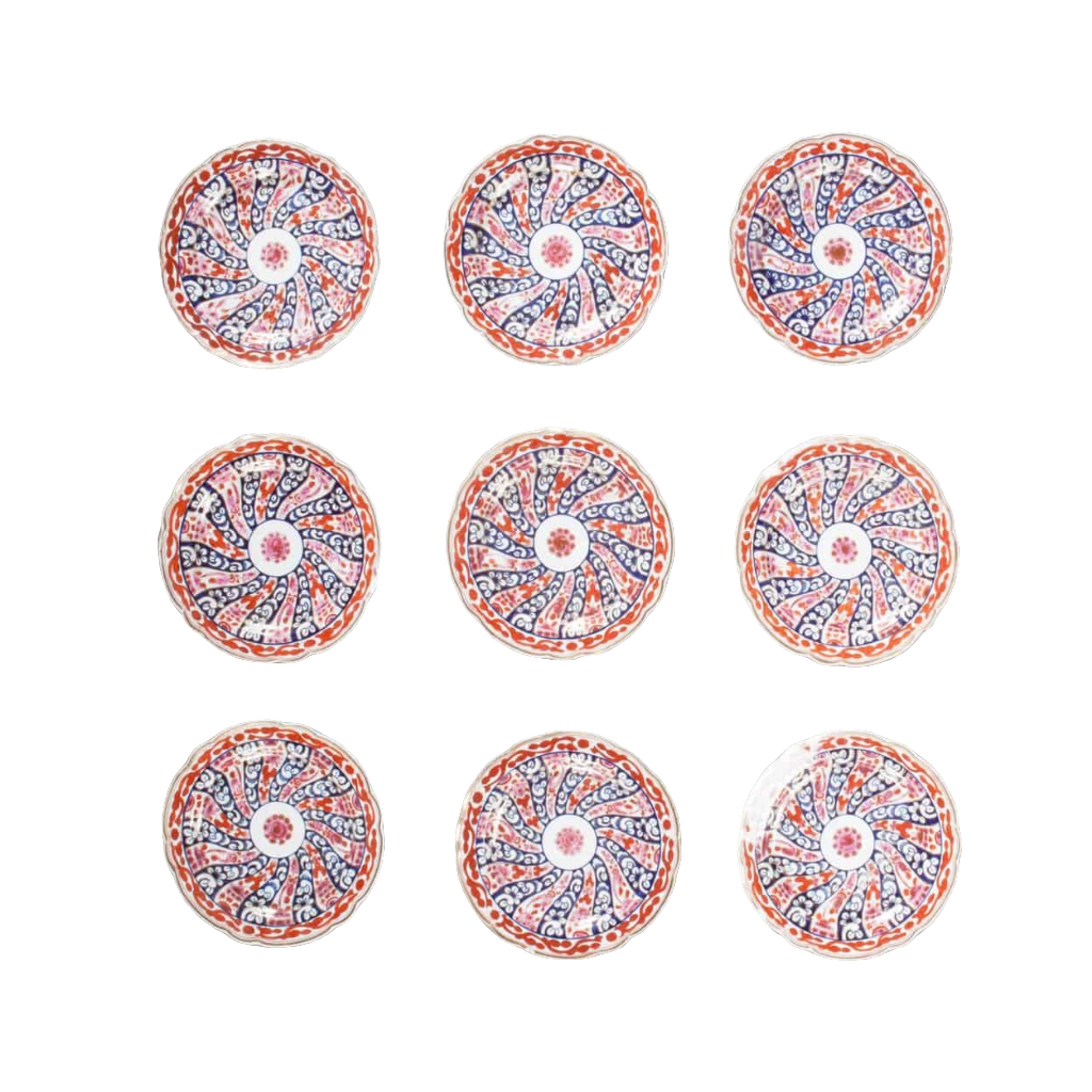 Worcester Queen Charlotte pattern composite service 65 pc’s