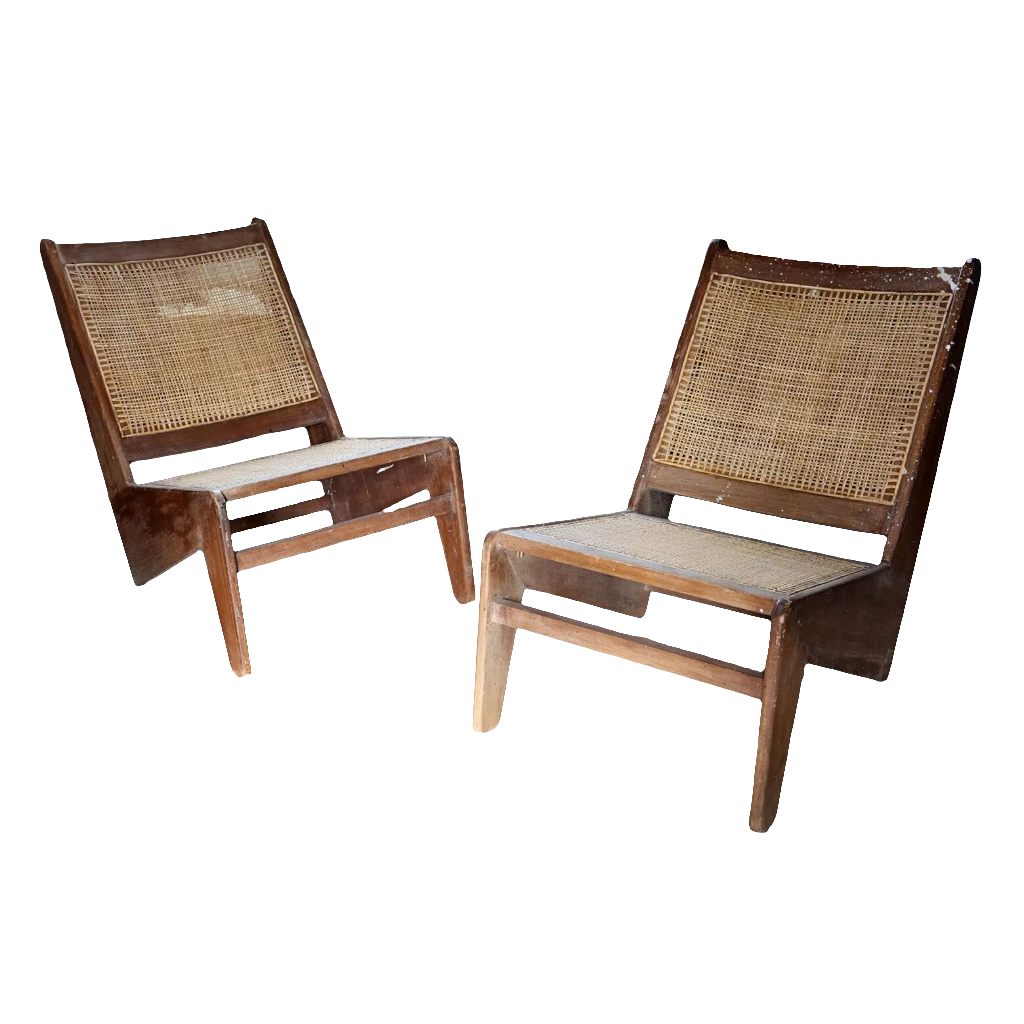 Pair of ‘Kangaroo’ Chandigarh Chairs