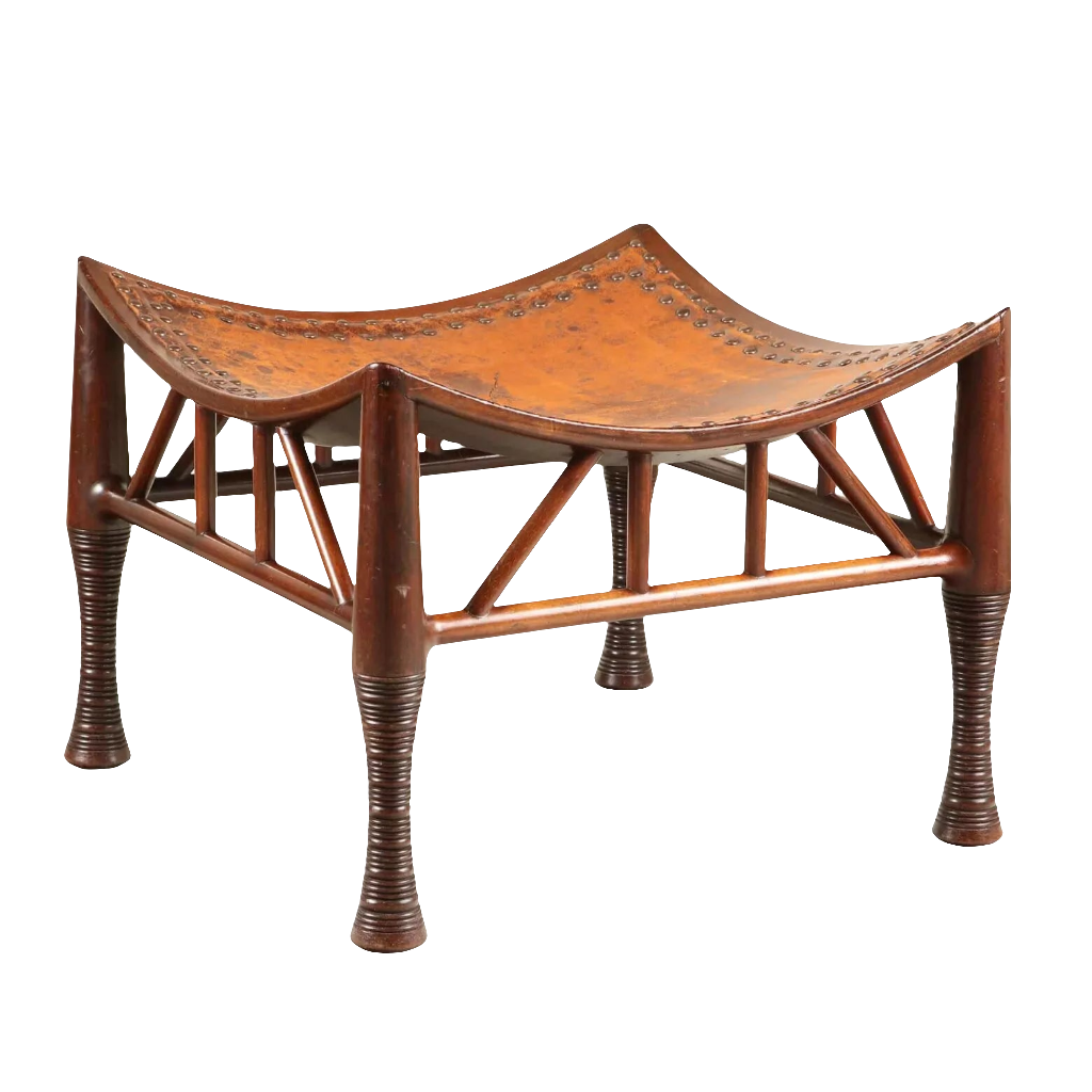 Liberty & Co. Thebes stool designed by Leonard Wyburd