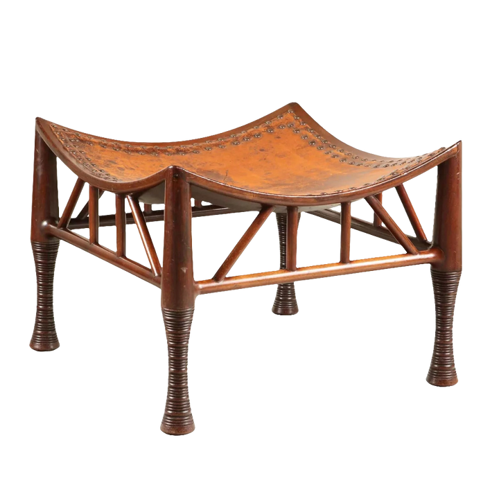 Liberty & Co. Thebes stool designed by Leonard Wyburd
