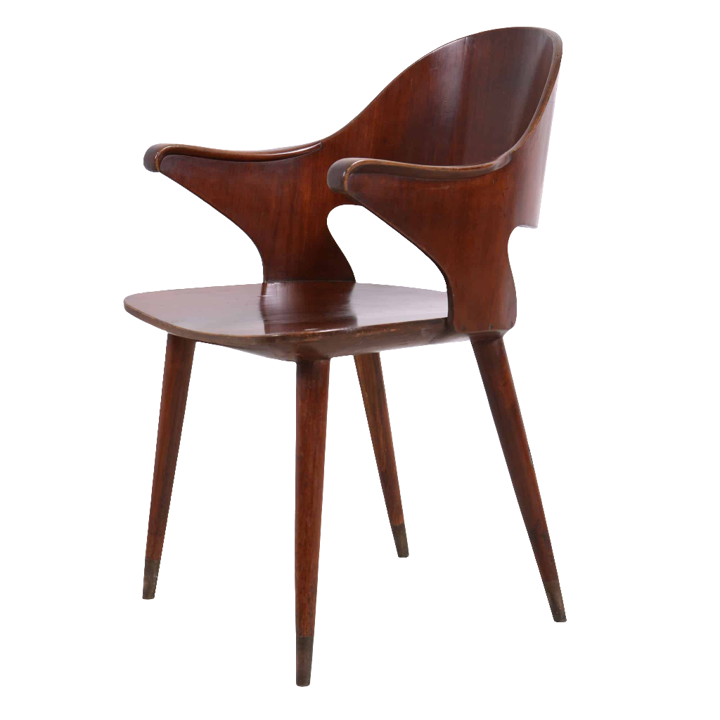 Pair of Chandigargh armchairs