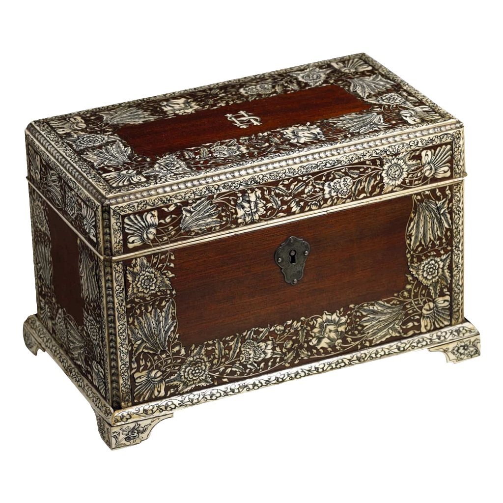 Anglo-Indian Tea Caddy, c. 1760