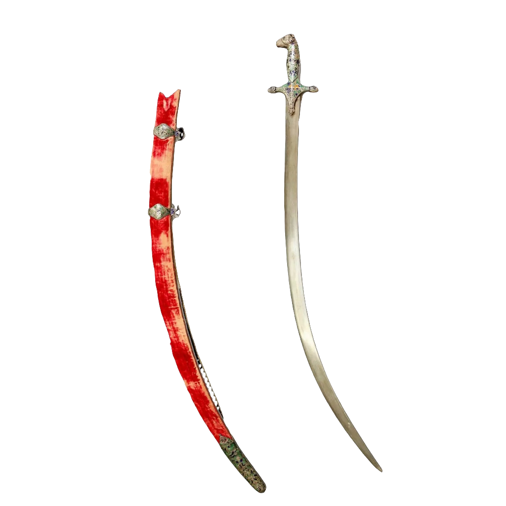 Lucknow Enamel Shamshir