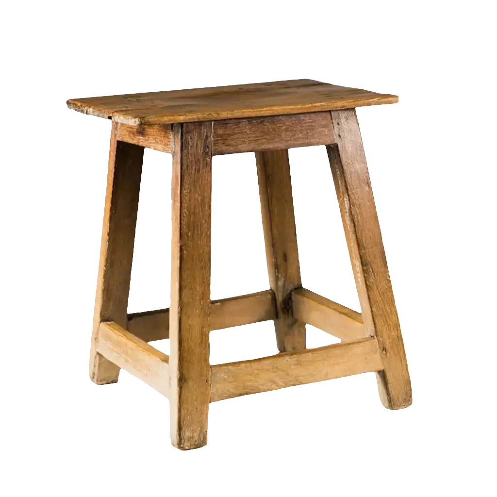 19th Century Indian Teak stool