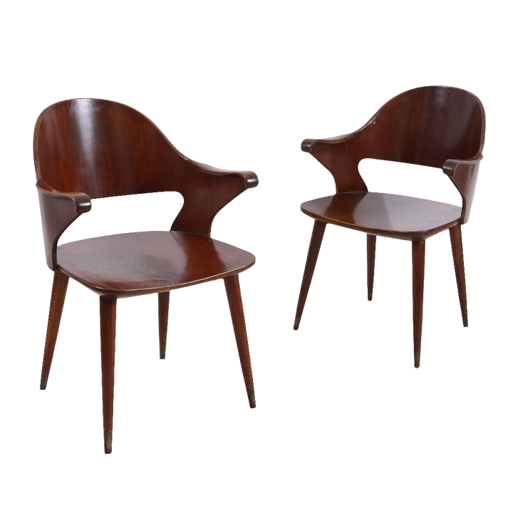 Pair of Chandigargh armchairs