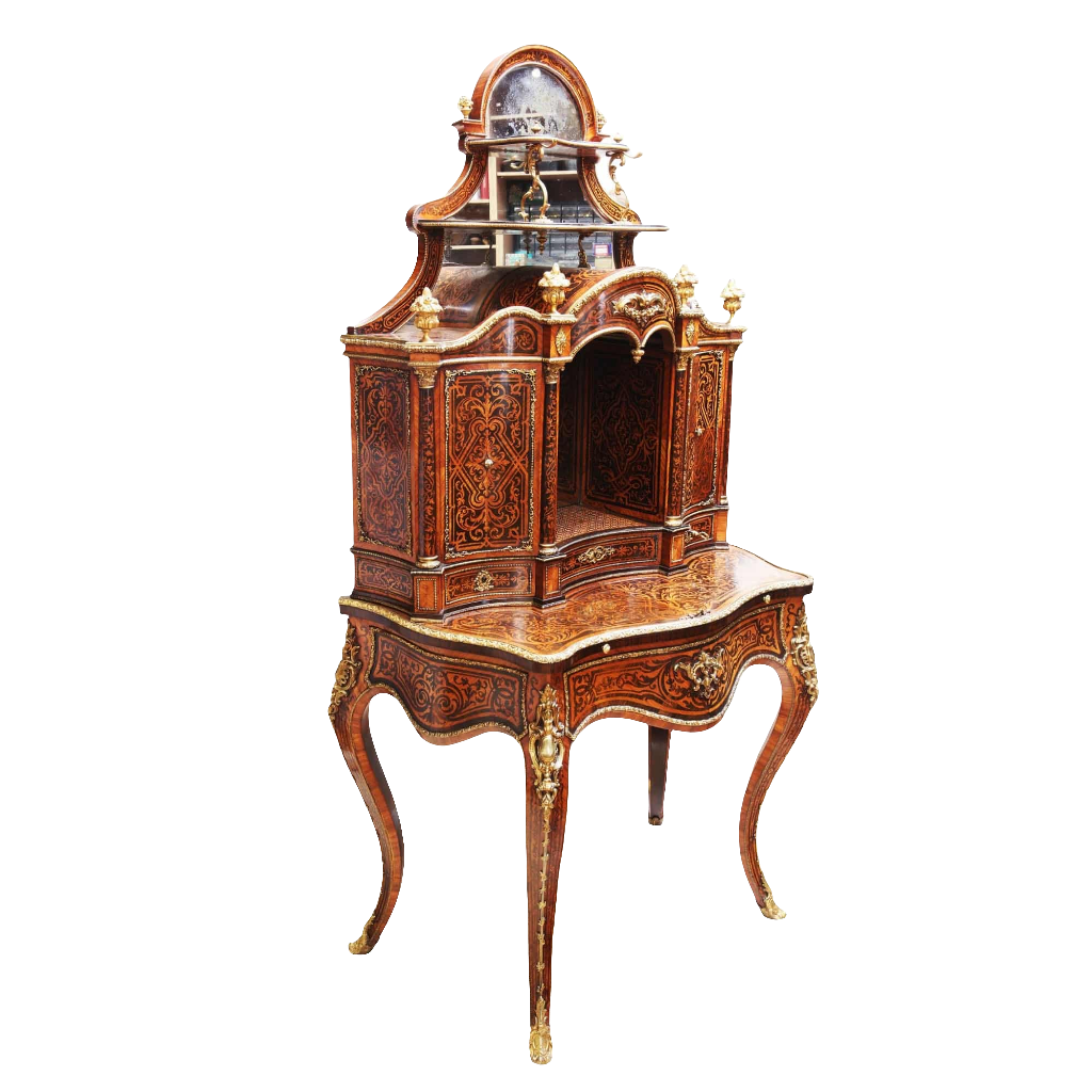 Napoleon III Marquetry Secretaire