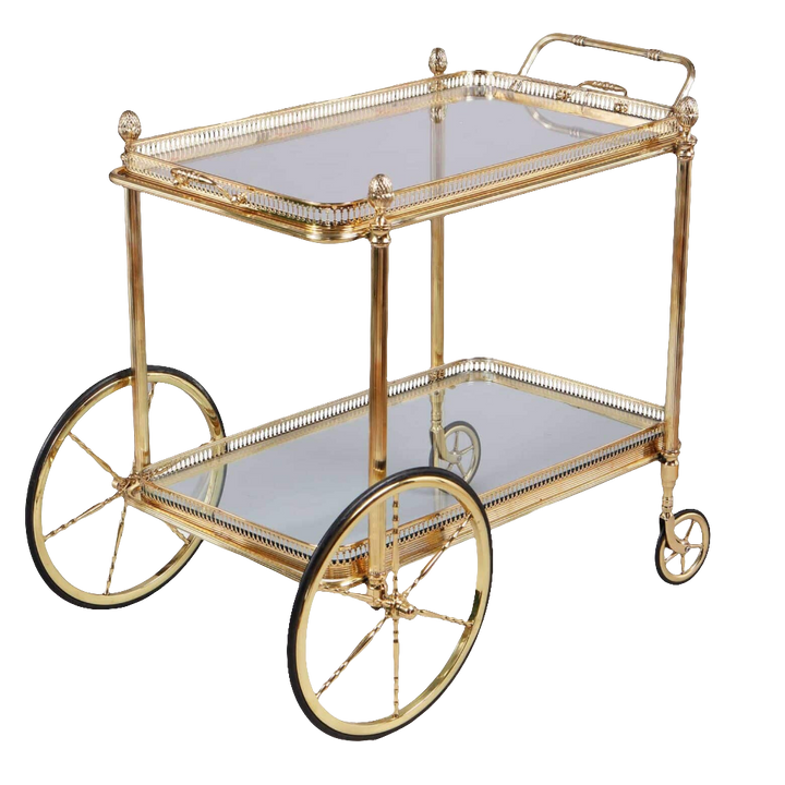 Maison Jansen Rectangular drinks Trolley