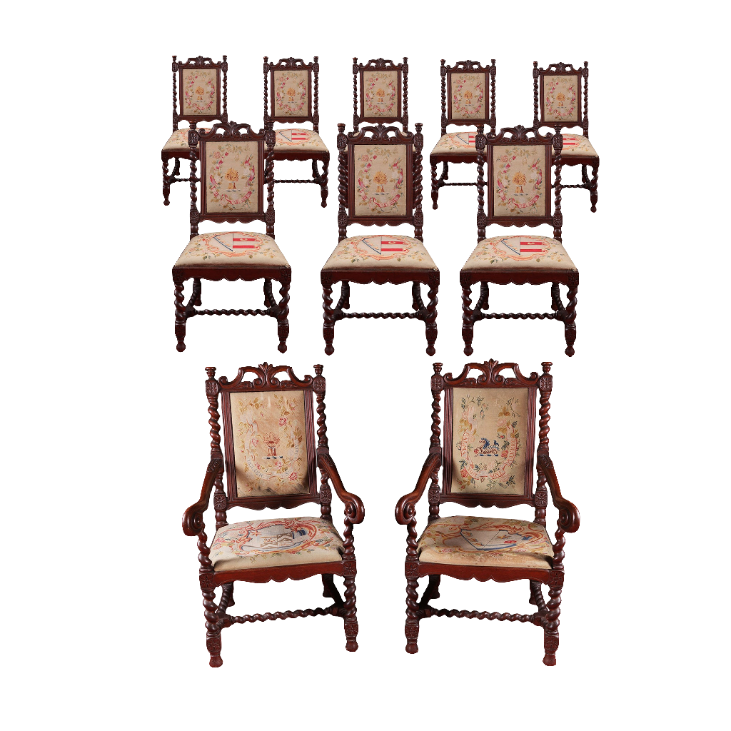The Pitchford Hall Dining Chairs (8+2)