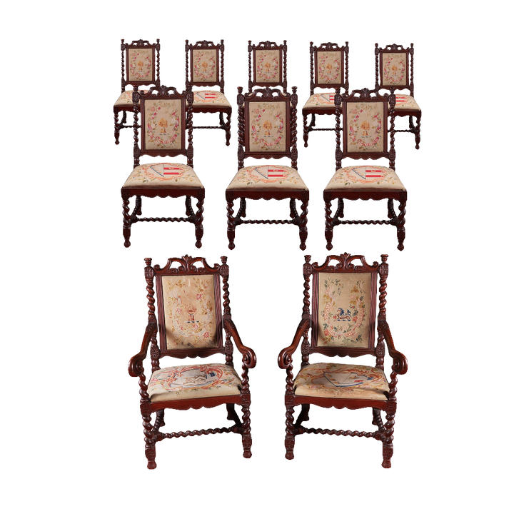 The Pitchford Hall Dining Chairs (8+2)