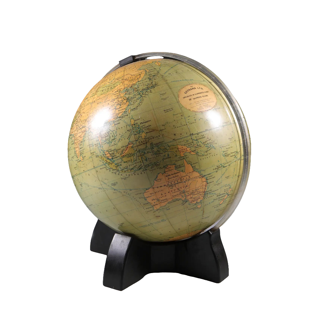 19″ ILLUMINATED SHIPPERS GLOBE FOR GEORAMA LTD