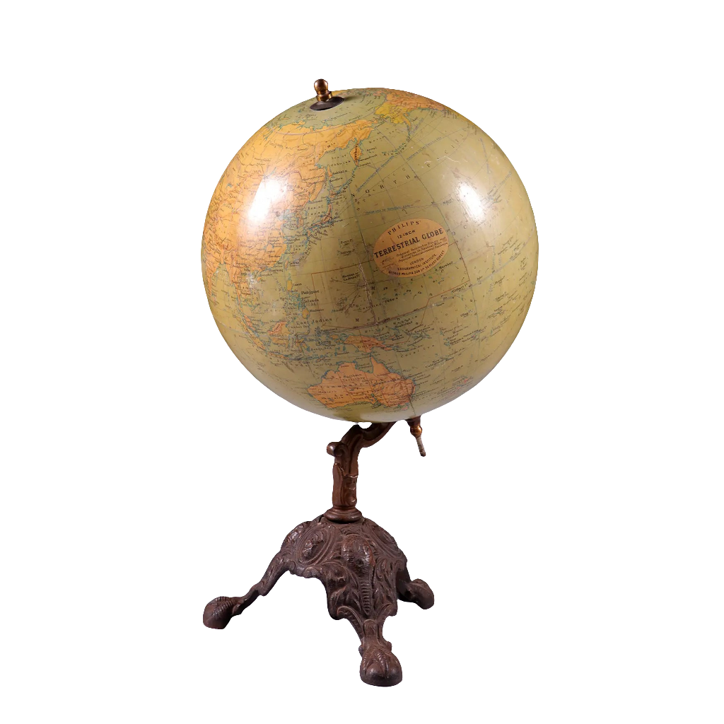 PHILIPS’ 12″ TERRESTRIAL GLOBE