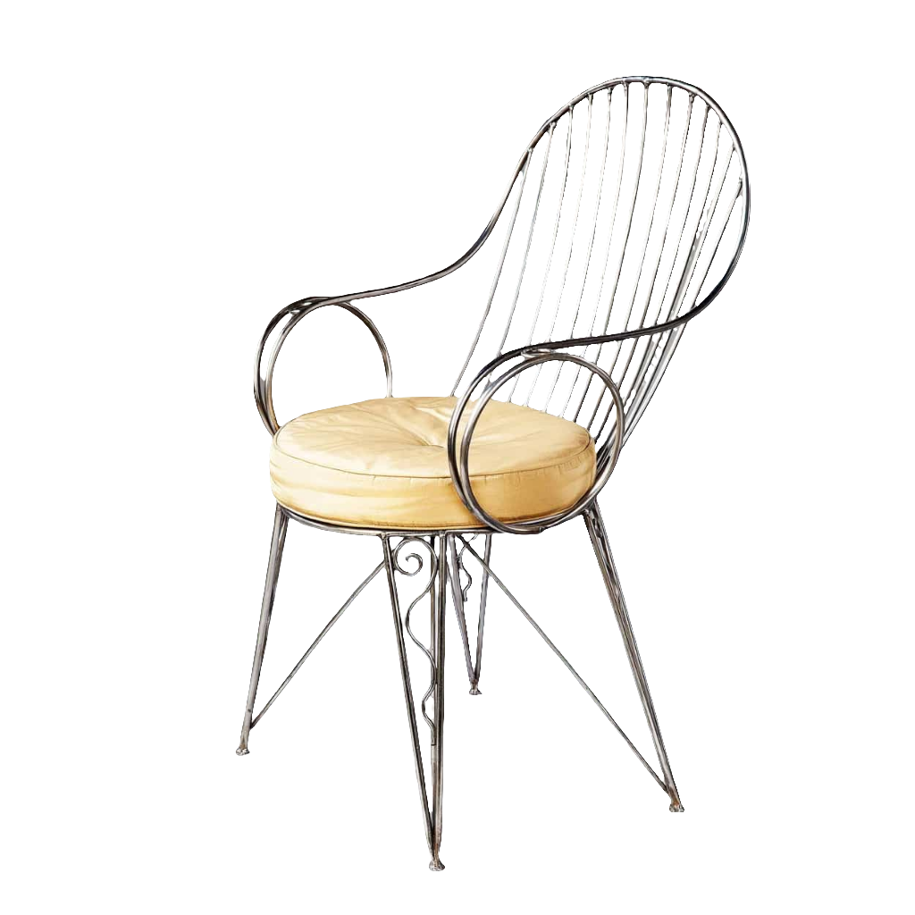 Modernist Steel Desk Chair