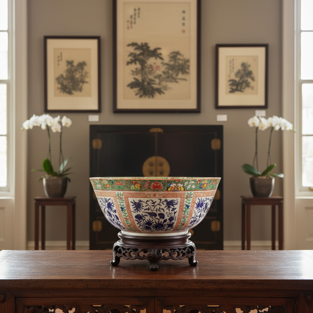 Chinese Export Porcelain Bowl for the Islamic Market