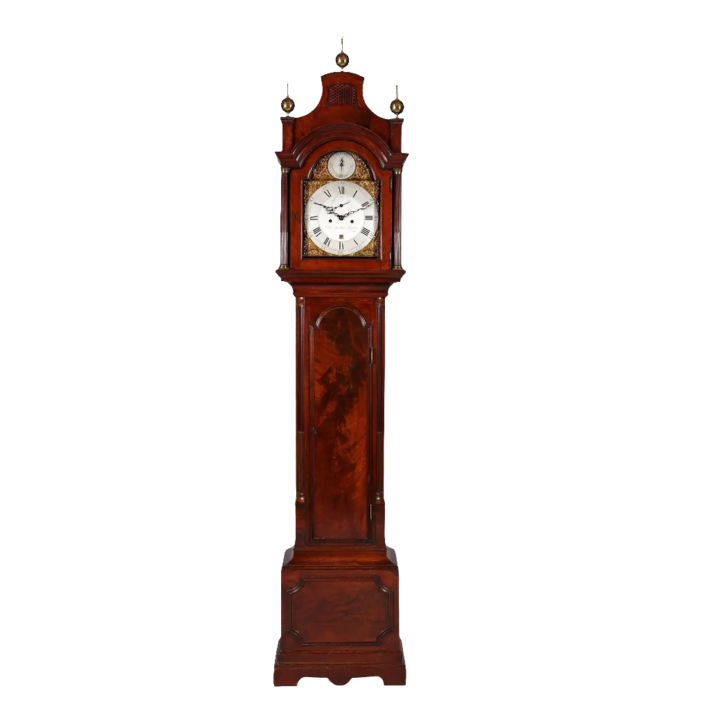 George III Mahogany Longcase Clock