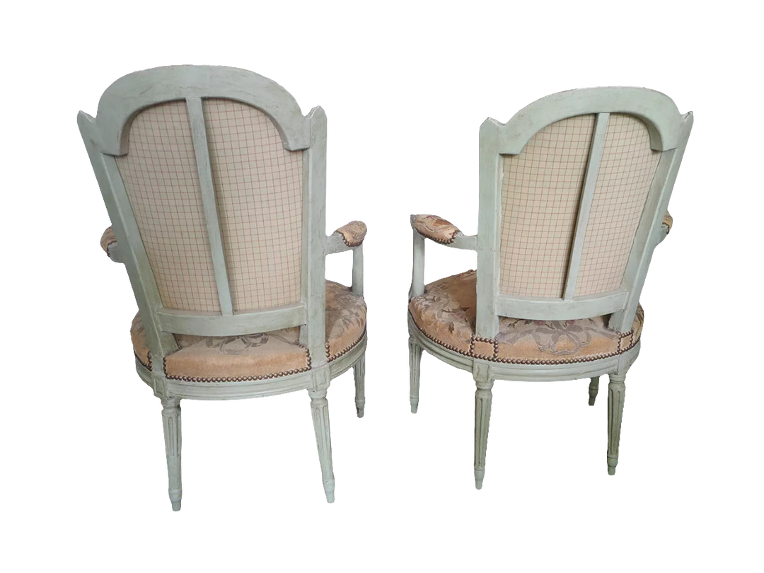 Two Louis XVI Fauteuils