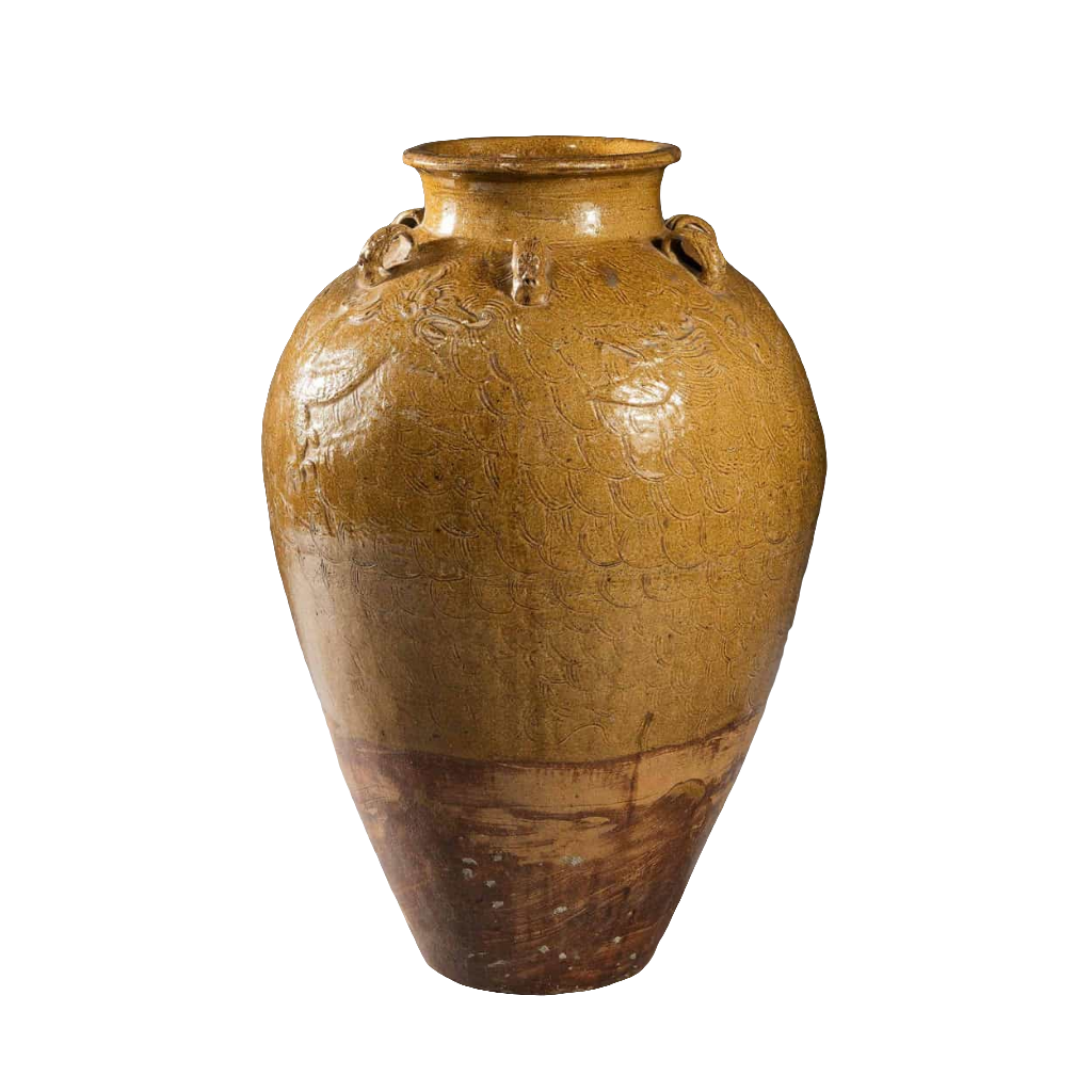 Rare South Chinese 17Th Century Storage Jar