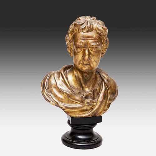 Bust Of Newton after Louis-François Roubiliac