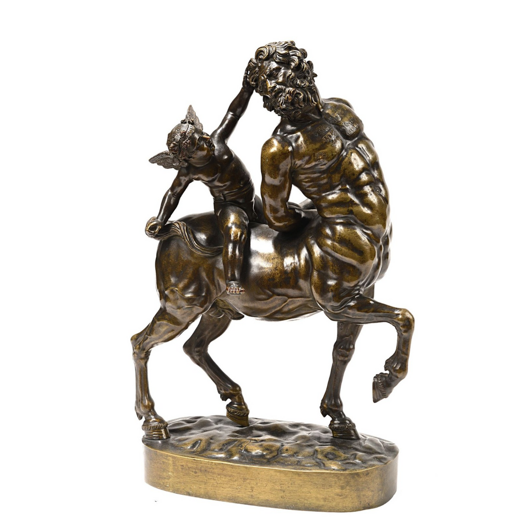 Pair of Bronze Centaurs