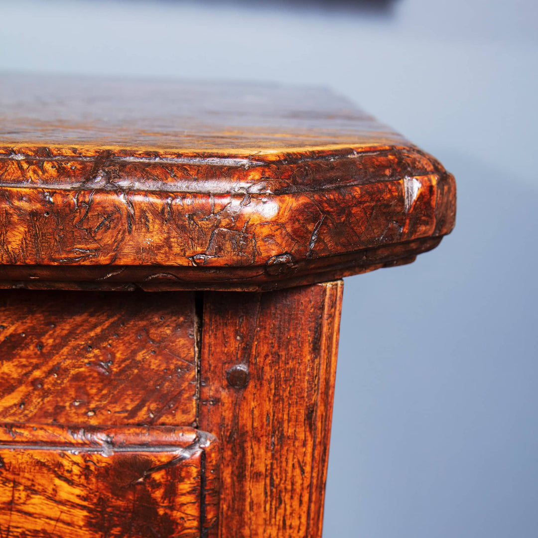 Magnificent Welsh Elm Open Dresser Base