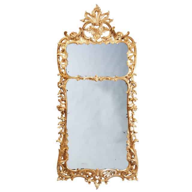 A George III Giltwood Pier Glass