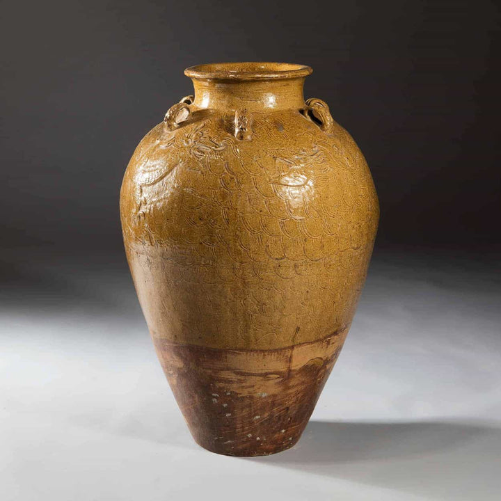 Rare South Chinese 17Th Century Storage Jar