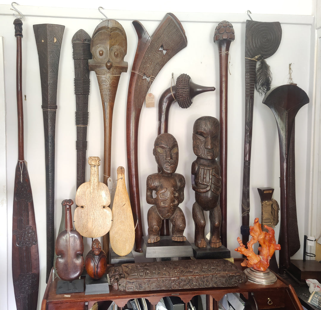 Large Fijian Ironwood Sali War Club