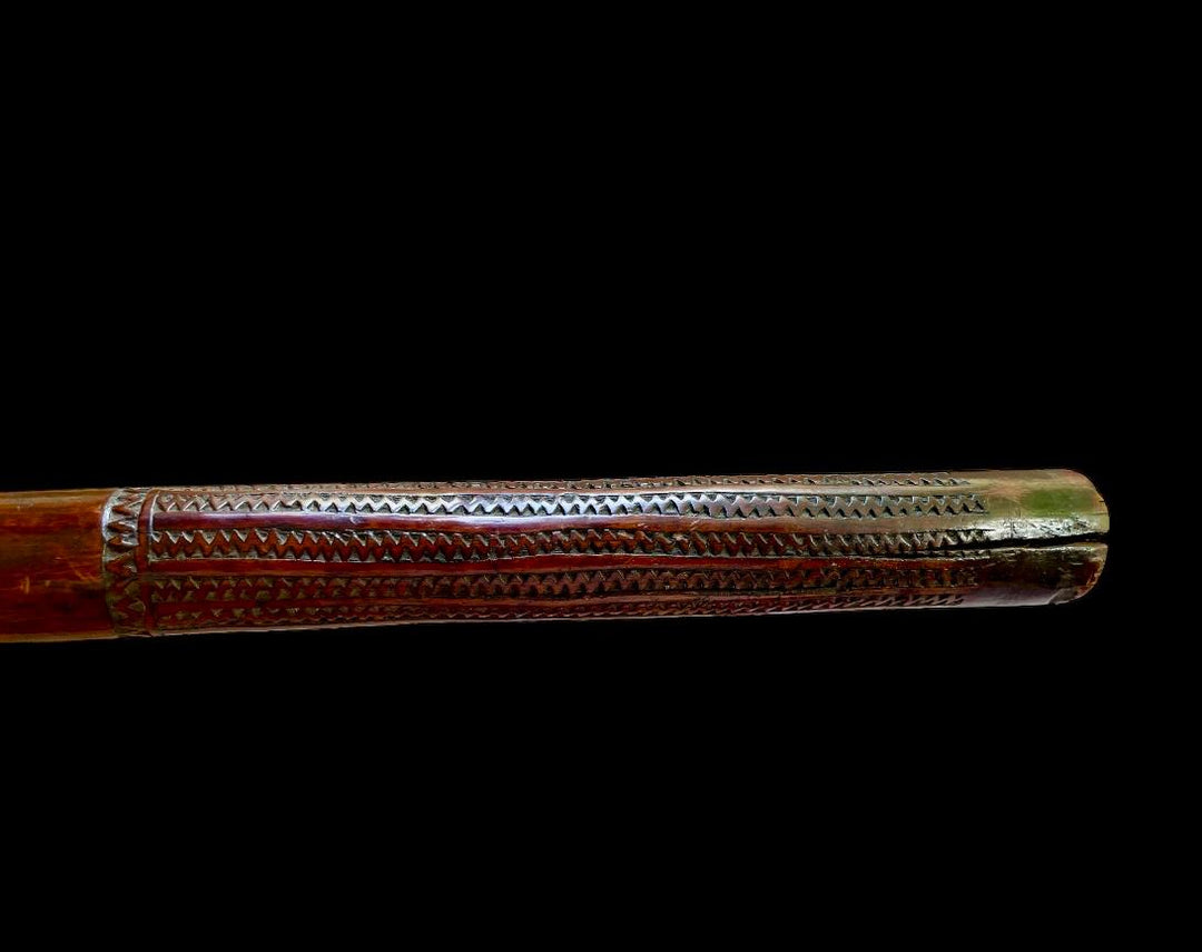 An Impressive 19th-Century Fijian Rootstock War Club