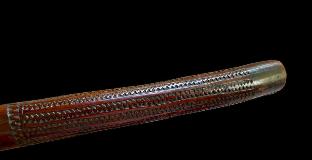 An Impressive 19th-Century Fijian Rootstock War Club