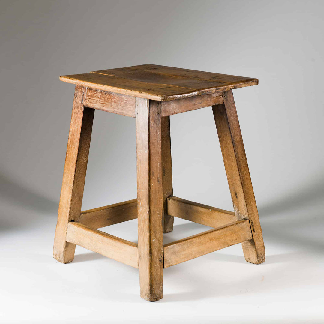 19th Century Indian Teak stool