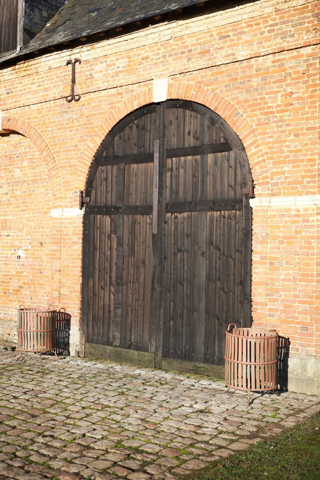 Pair of 19th century wrought iron citrus tree tubs / planters
