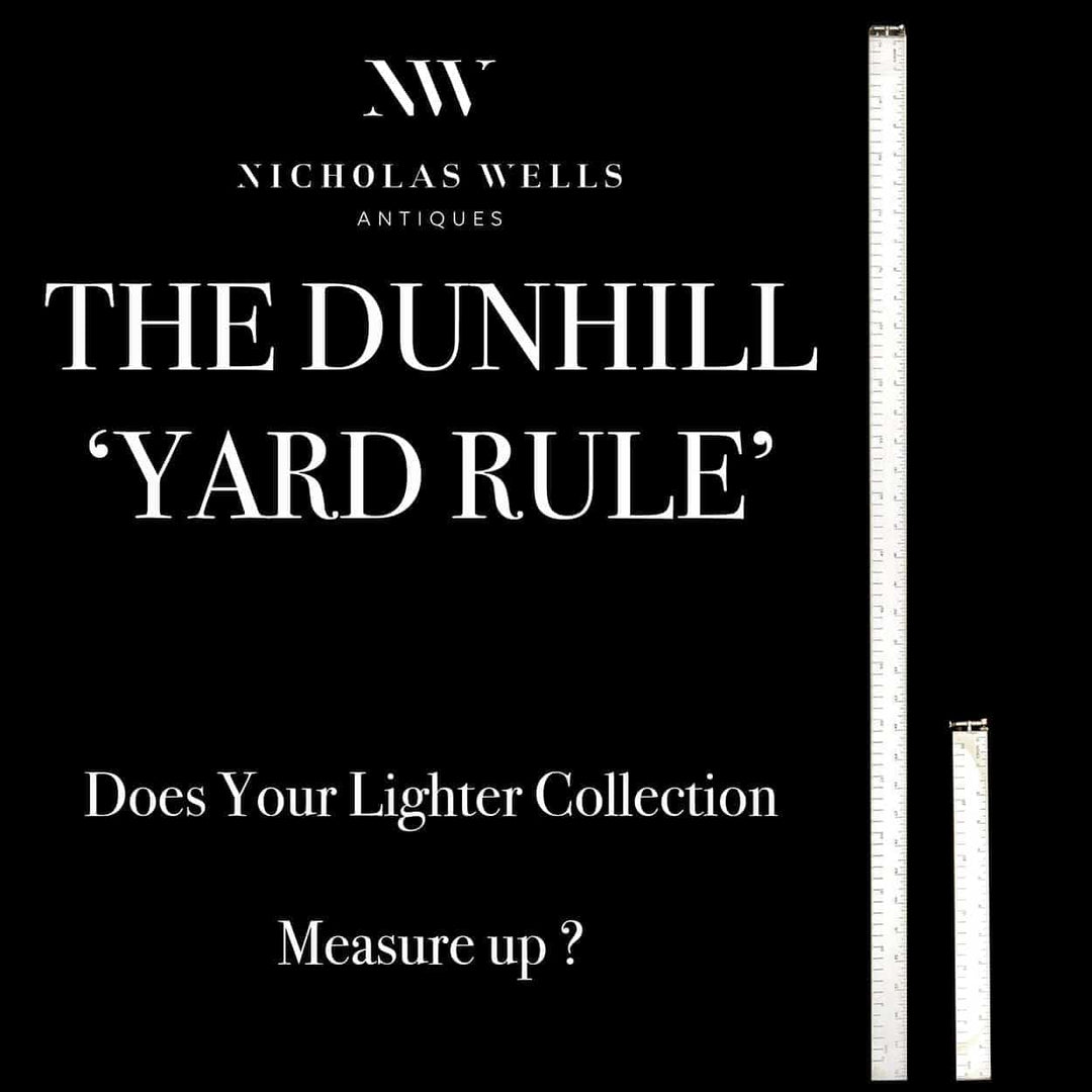 Dunhill Yard Rule 1 of only 20 'The Architect' Lighter